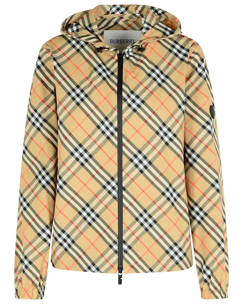 Burberry Salcombe' Kapuzenjacke in Polyester Sabbia Beige