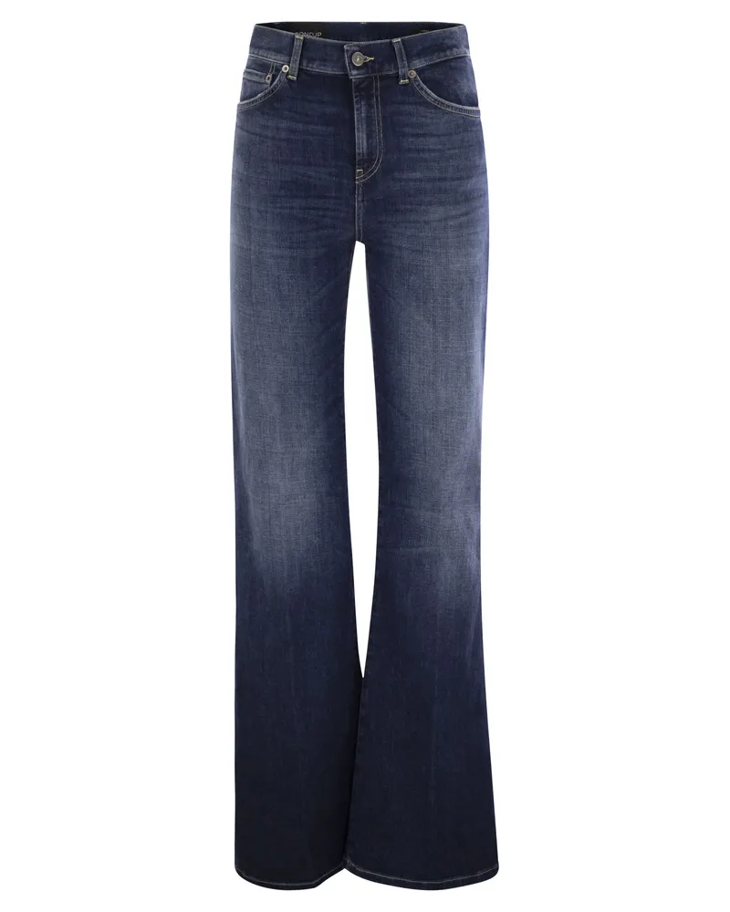 Dondup Pantalone Amber Blu Dark