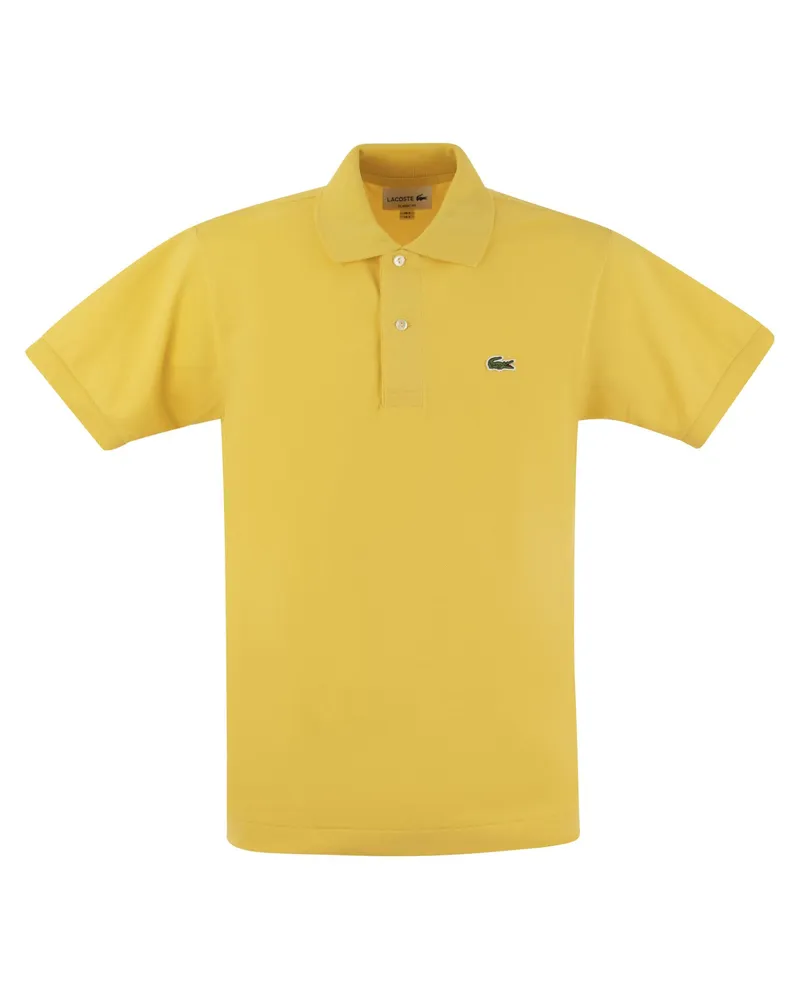 Lacoste Classic Fit Cotton Pique Polo -Hemd Yellow