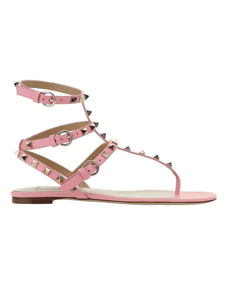 Valentino Garavani Valentino Garavani Rockstud Flip Flop Sandalen Pink
