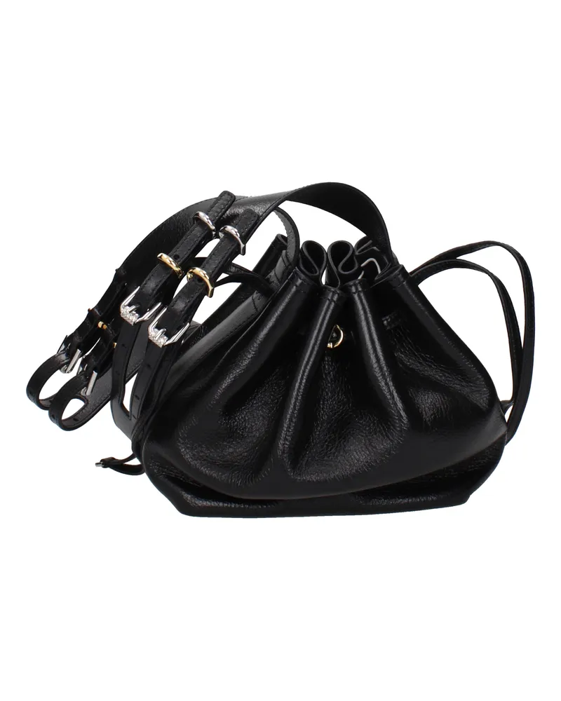 Givenchy Damens Umhängetaschen aus schwarzem Leder -