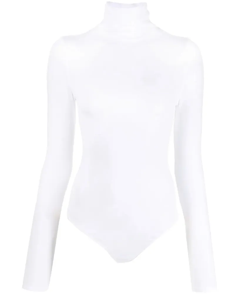Wolford Colorado Rollkragenpullover Bodysuit White