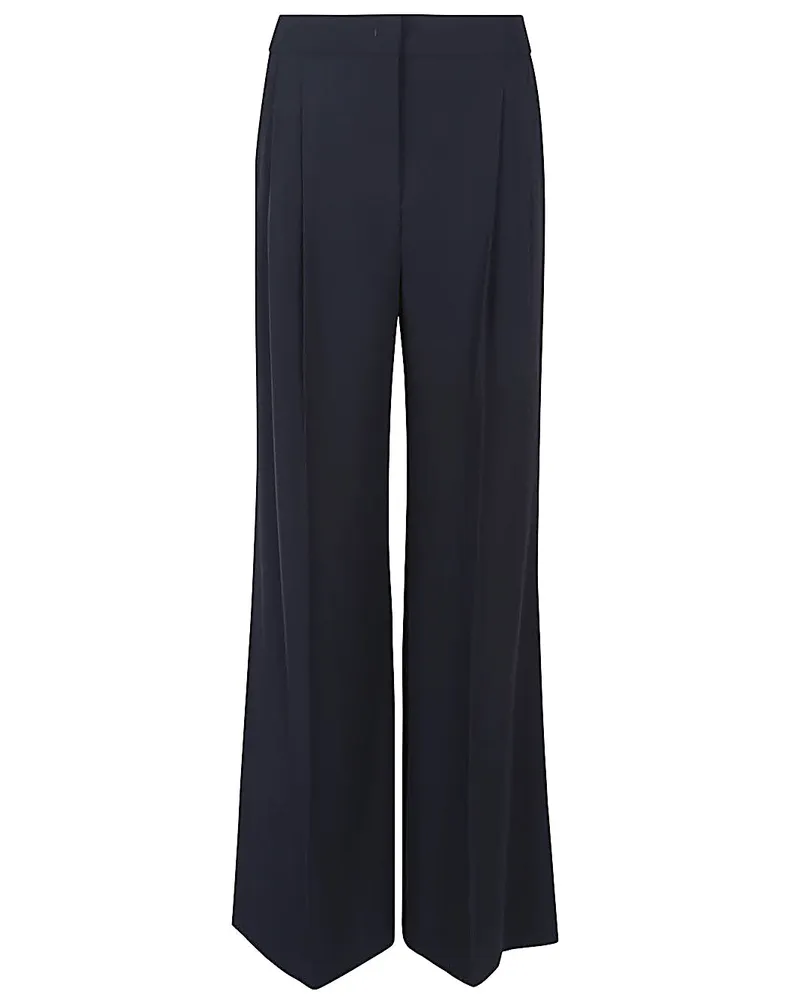 VIA MASINI 80 Über Masini 80 Wide -Bein -Hosen Blue