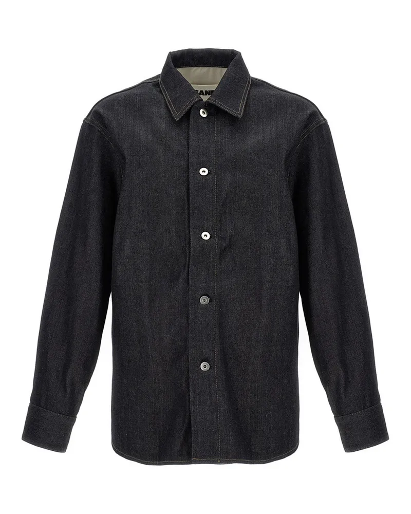 Jil Sander Denim Overshirt Blue