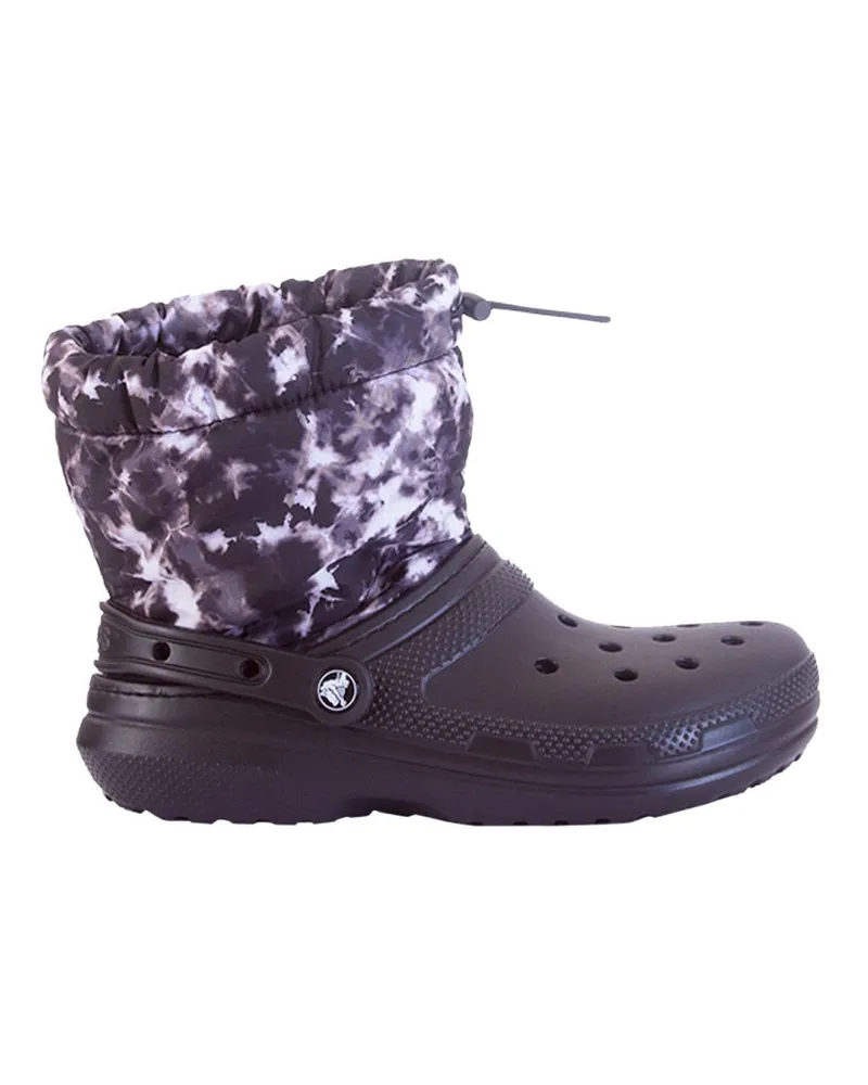 Crocs Tye Dye Stiefel ausgekleidet Black