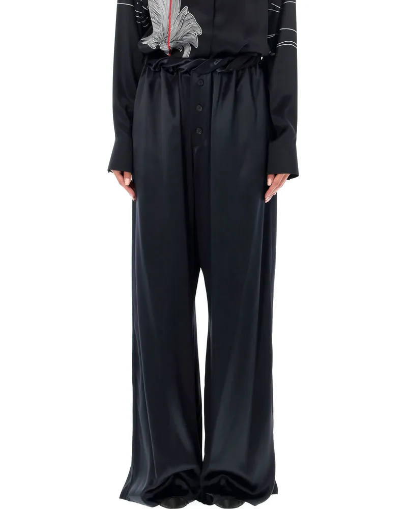 Ferragamo Hosen schwarz Black