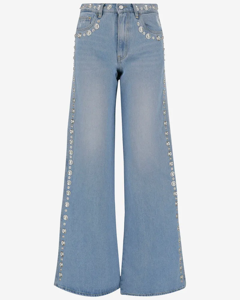 COPERNI Cotton Denim Jeans mit Bolzen Light