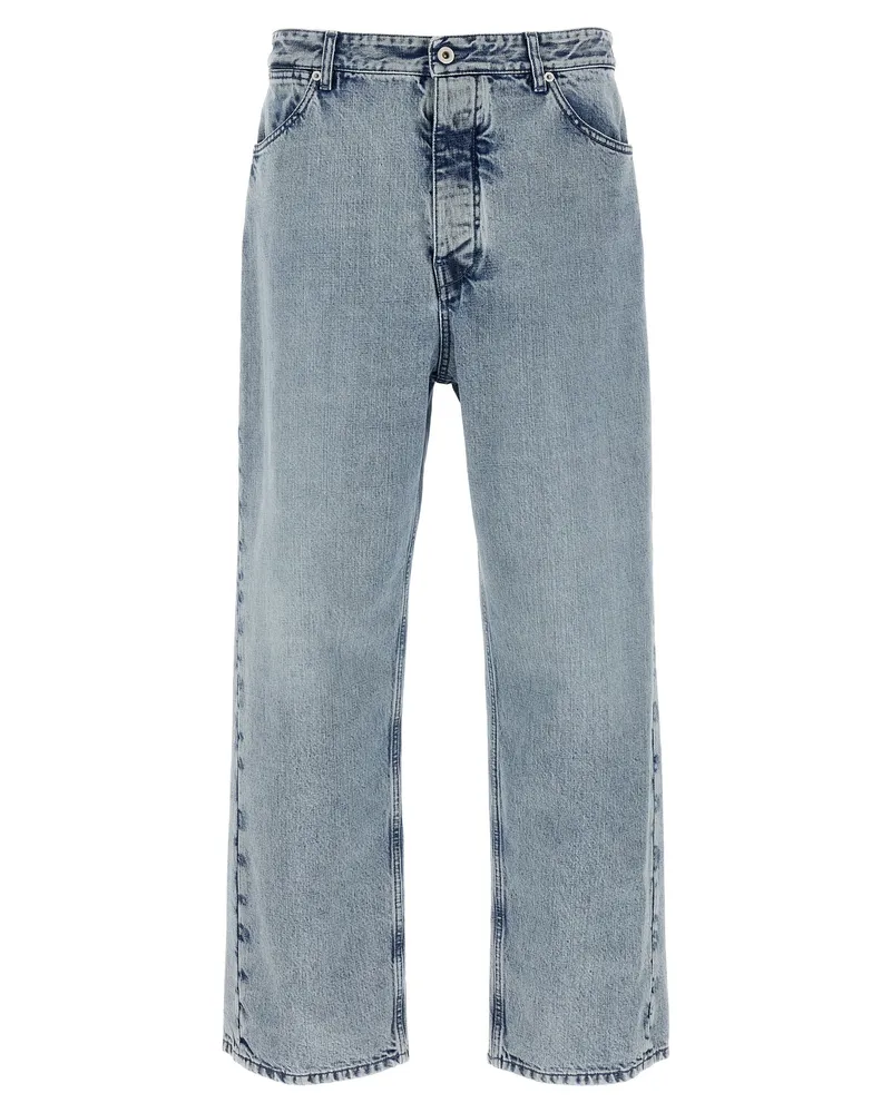 Jil Sander Diagonale Baumwolljeans Light