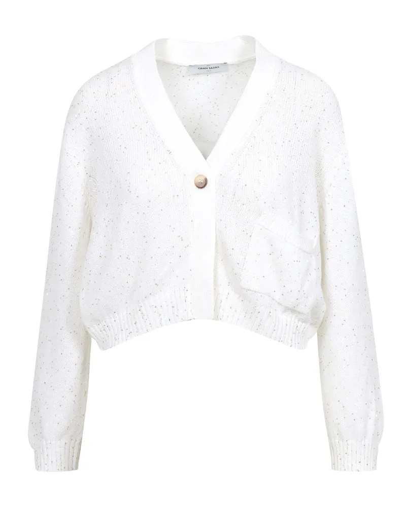 Gran Sasso Pullover weiß White