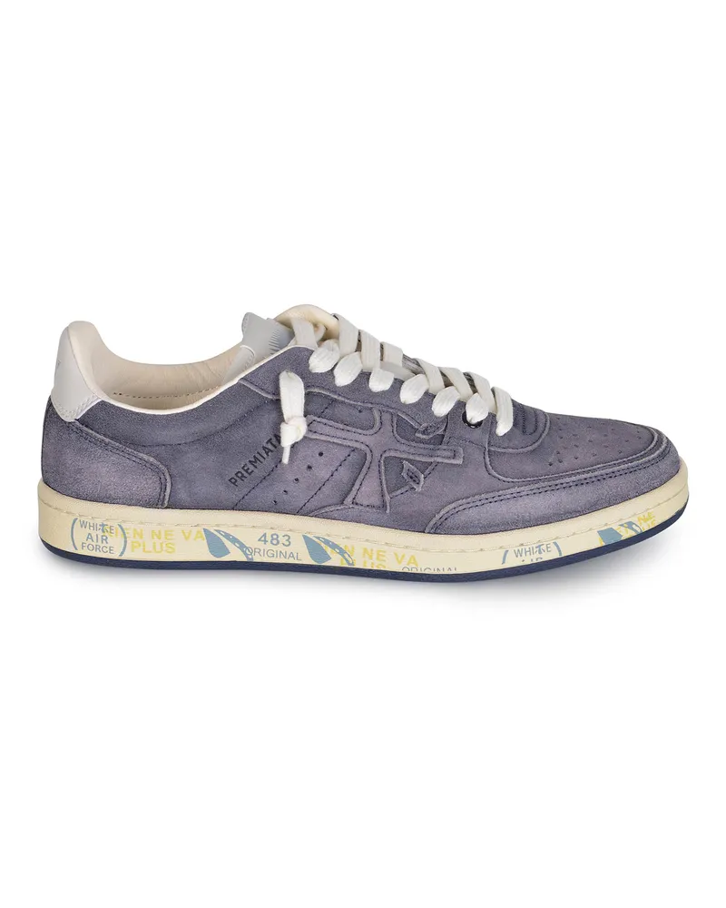 Premiata Premata -Turnschuhe aus Wildleder Purple