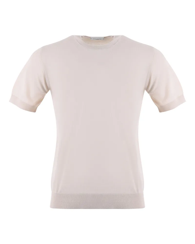 Paolo Pecora Milano T -Shirt -Thread Beige
