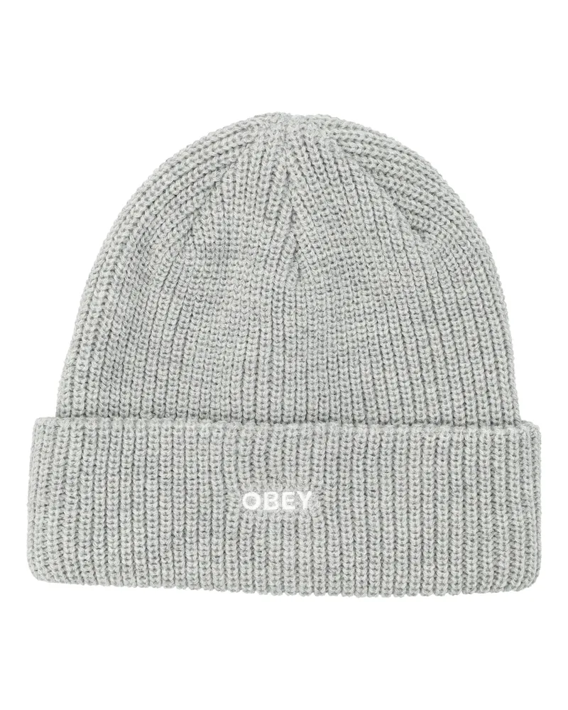 Obey Gehorchen Hüte grau Grey