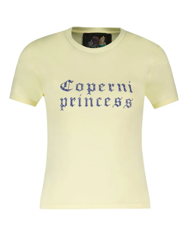 COPERNI Prinzessin T -Shirt  x Disney Baumwolle gelb Yellow