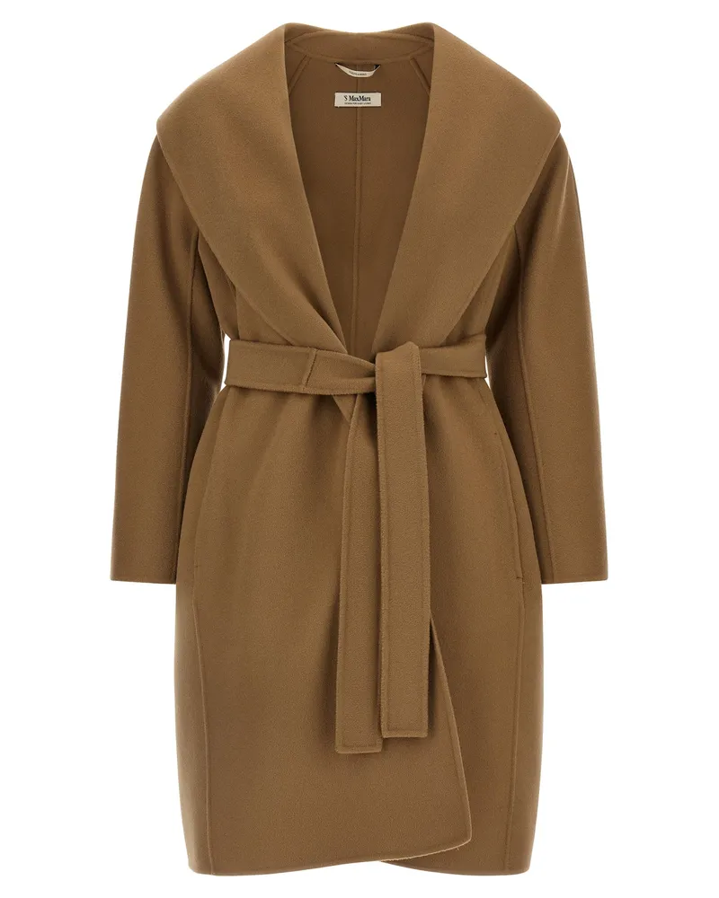 Max Mara Messi' Mantel Beige