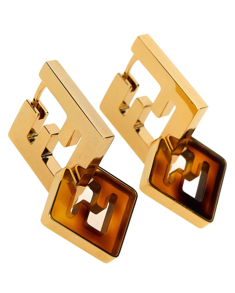 Fendi Forever Fendi' Ohrringe Gold