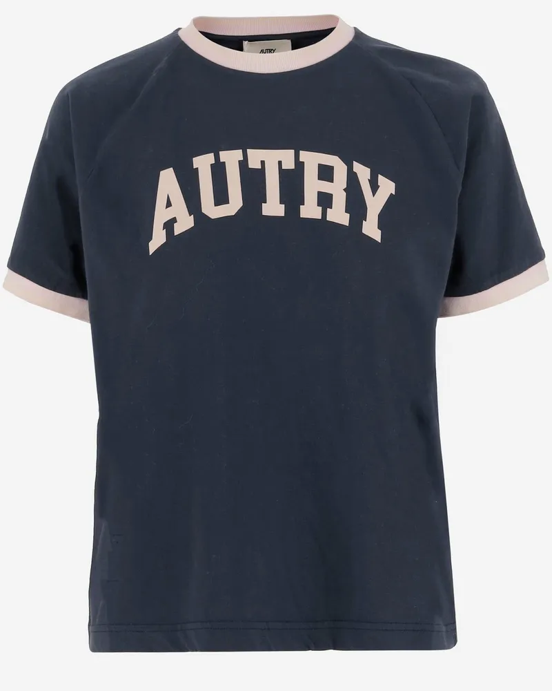 AUTRY Cotton T -Shirt mit Logo Red