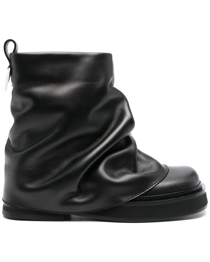 ATTICO Der Penthouse Boots Combat "Mini Robin Black
