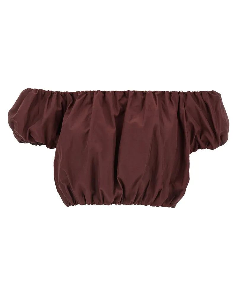 ANDAMANE Der Andamane 'Ballon' Top Bordeaux