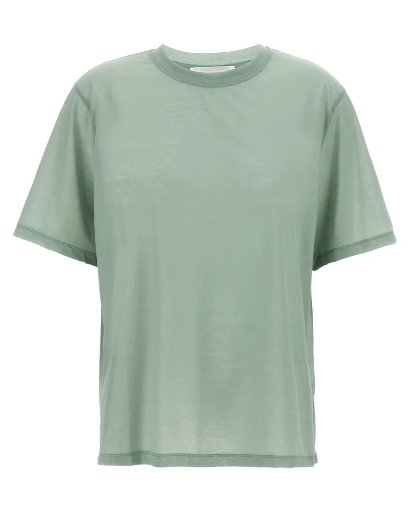 Victoria Beckham Logo Stickhemd Green
