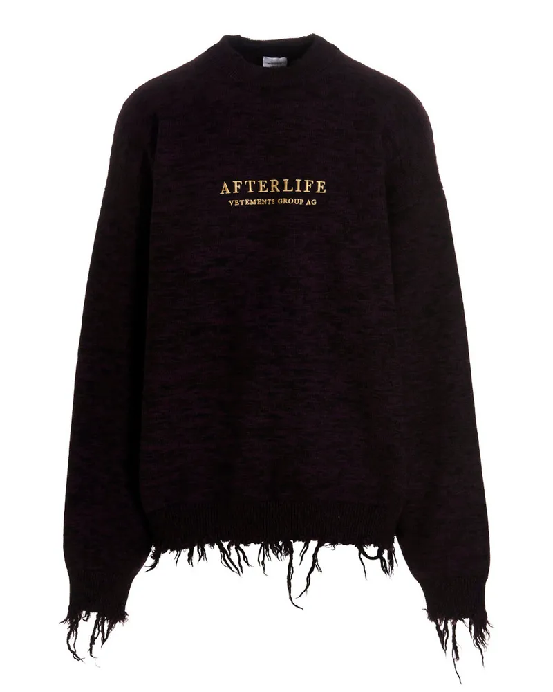 VETEMENTS Afterlife' Pullover Lila