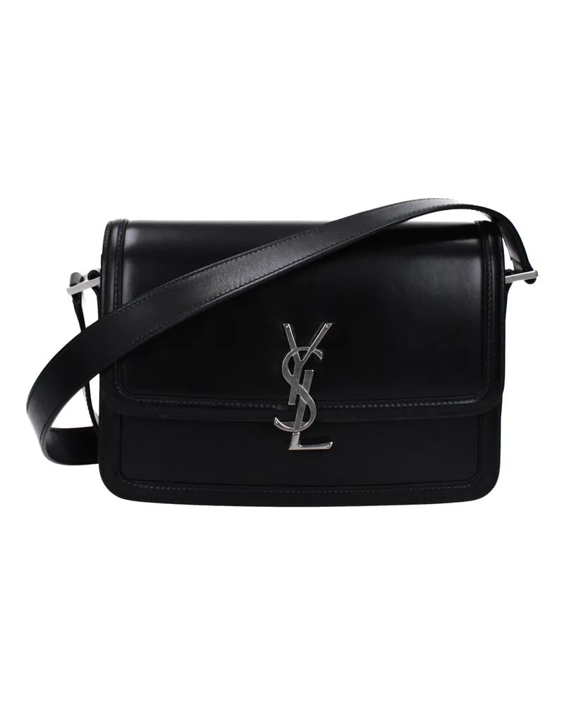 Saint Laurent Umhängetaschen Solferino Frauen Leder schwarz -
