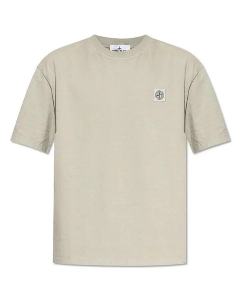 Stone Island T -Shirts und Polos grau Grey