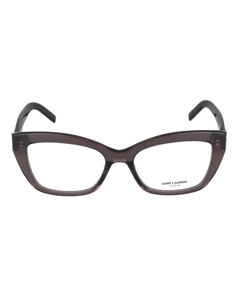 Saint Laurent Sonnenbrille  Sl M117 003 Braun Braun Transparent /17/140 003