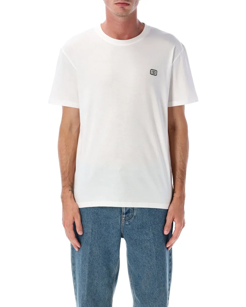 Valentino Garavani T -Shirts und Polos Elfenbein Ivory