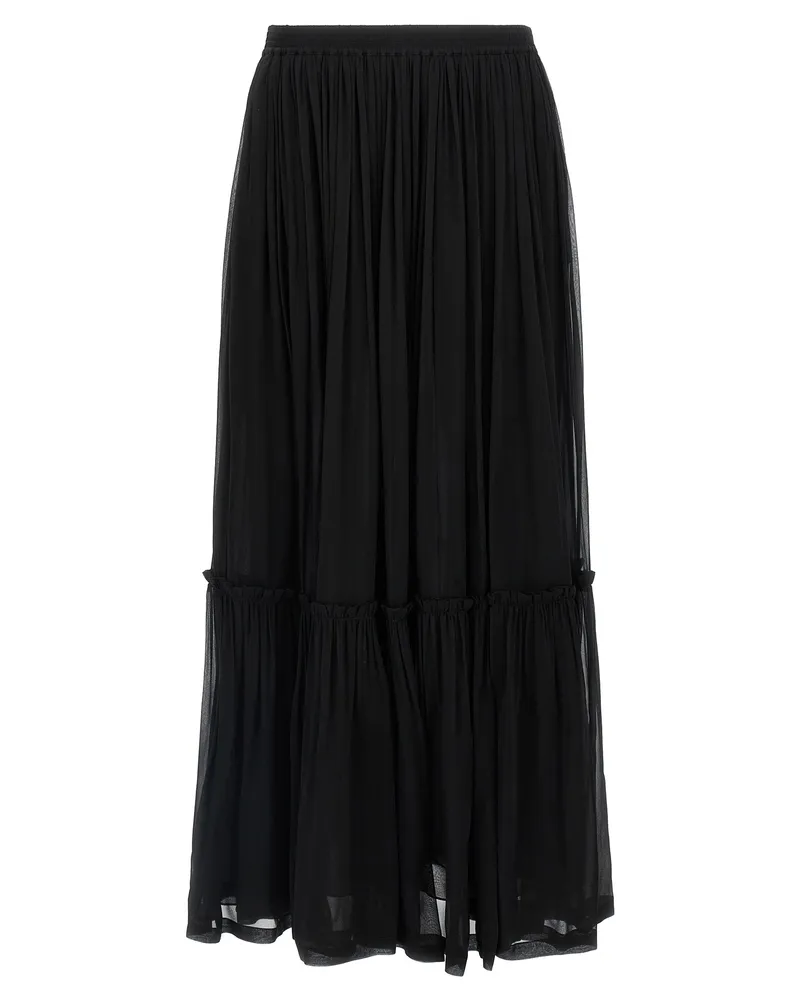 Saint Laurent Langer Rock von Black