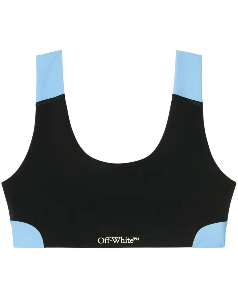 OFF-WHITE Logo Colorblock BH Black
