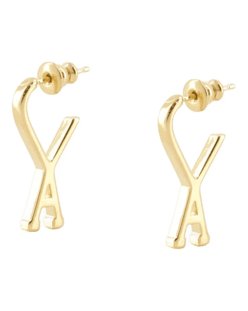AMI Paris ADC Ohrringe  Metall Gold Gold