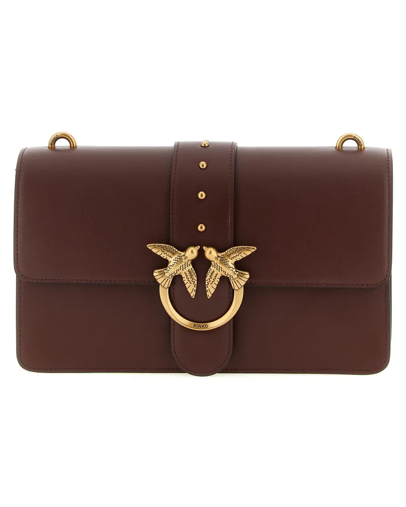 Pinko Love One Classic“ Umhängetasche Bordeaux