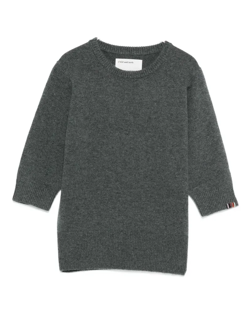 extreme cashmere Extremer Kaschmir -Kaschmir -Crewneck -Pullover Grey