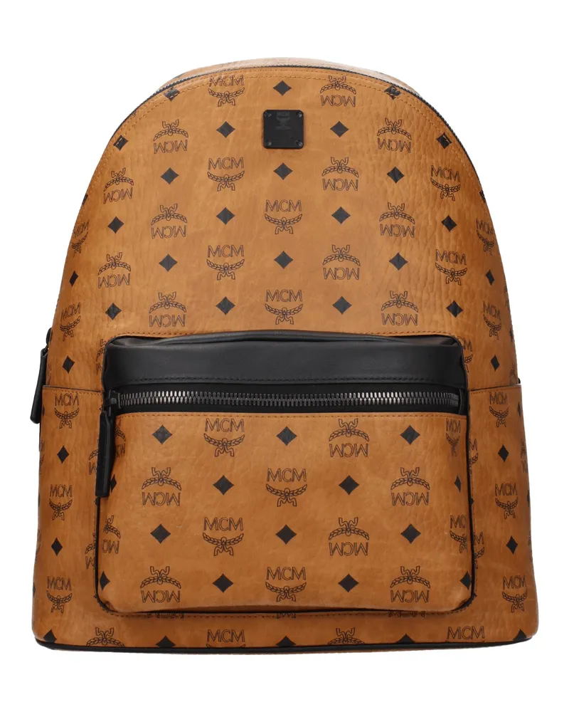 MCM Rucksäcke und Schaum Männer Leder braun/schwarz -