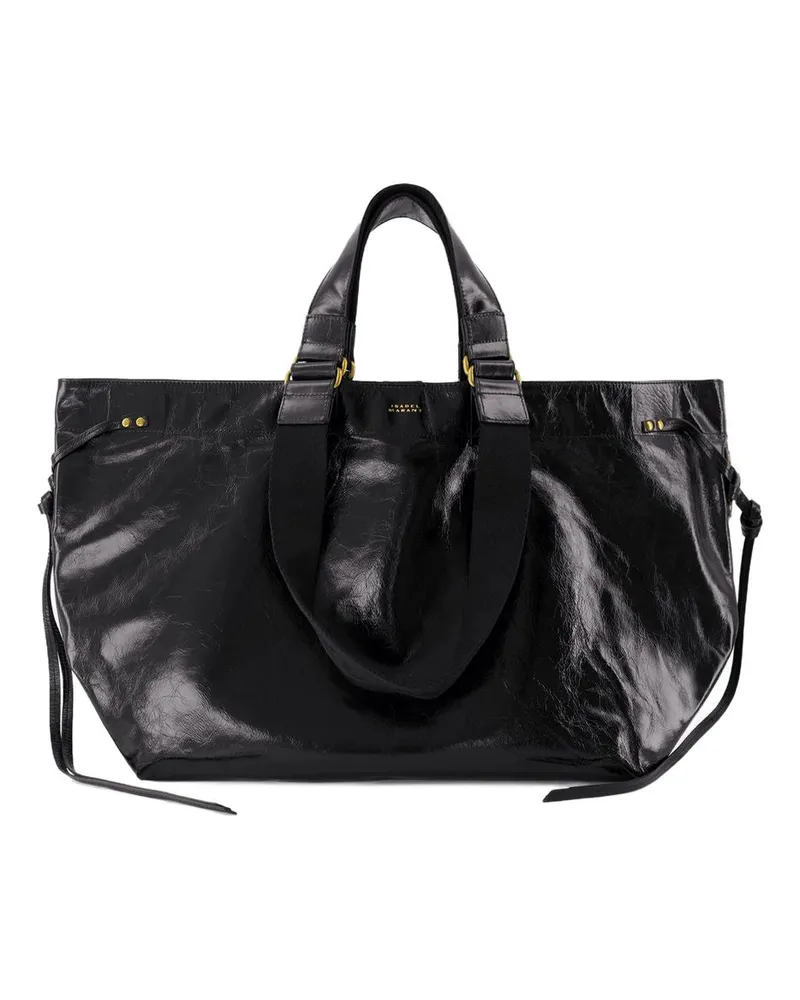 Isabel Marant Wardy Gd Umhängetasche  Leder Schwarz Black