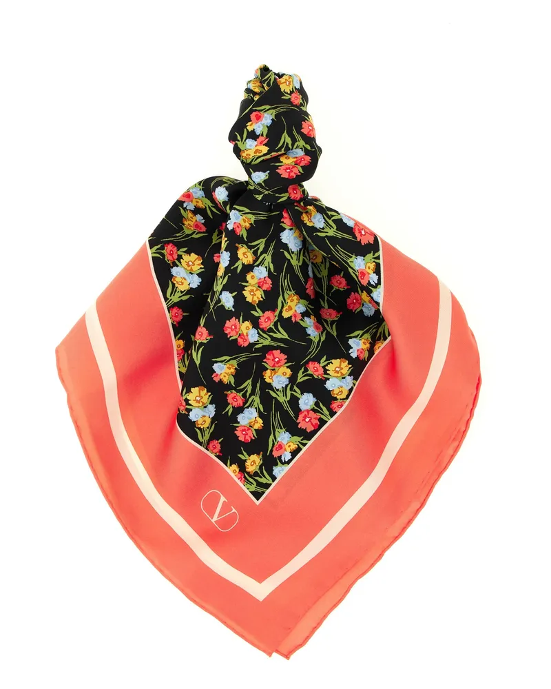 Valentino Garavani Apres LSchal mit „hivier“-Print Multicolor