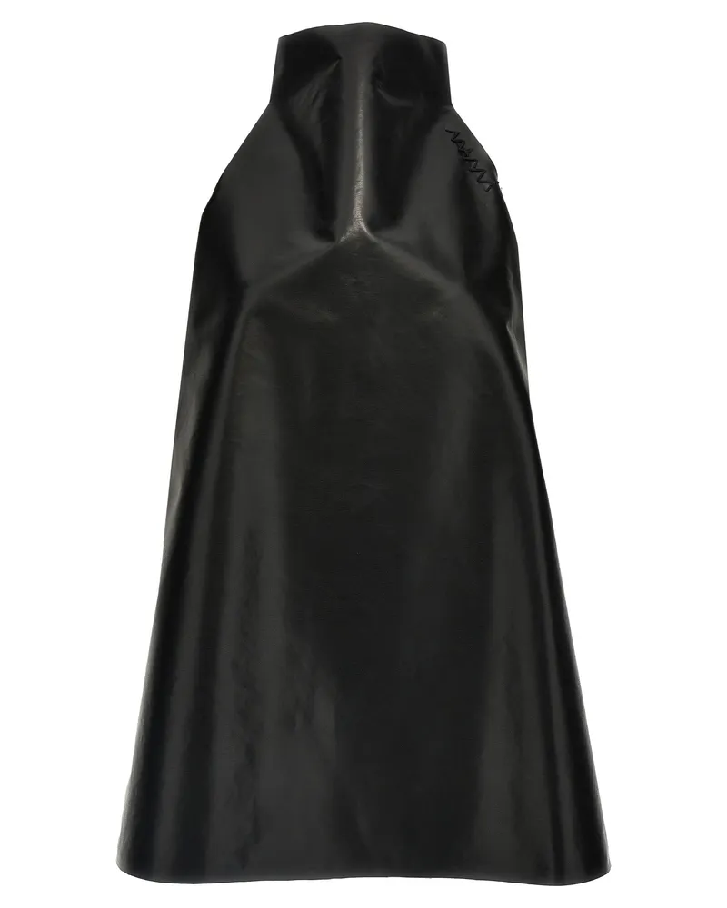 Marni Zwei -Ton -Trapezkleid Multicolor