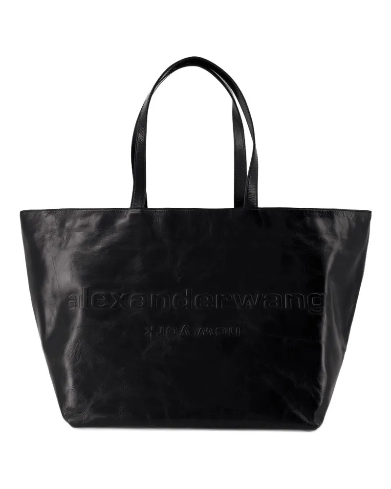 Alexander Wang Punch Shopper -Tasche  Leder schwarz Schwarz