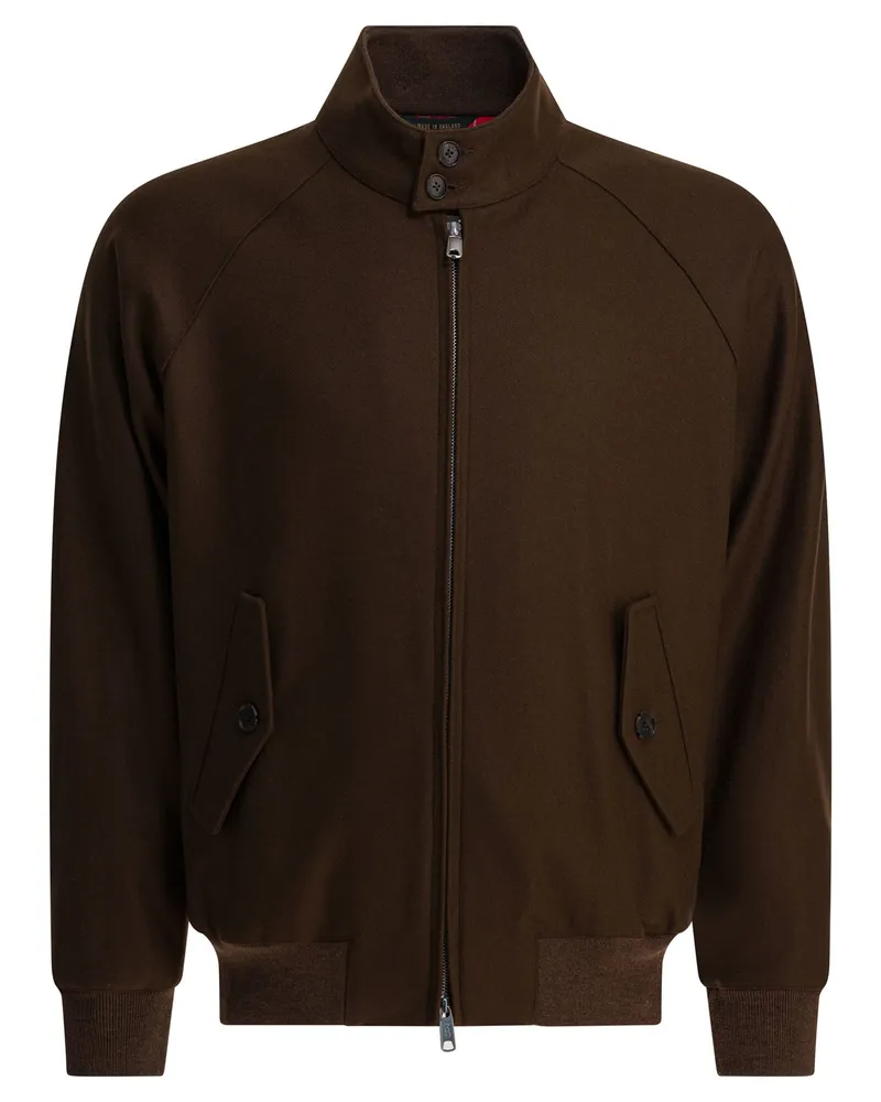 Baracuta G9 Melton“ Bomberjacke Brown