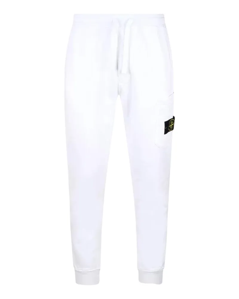 Stone Island Hosen weiß White