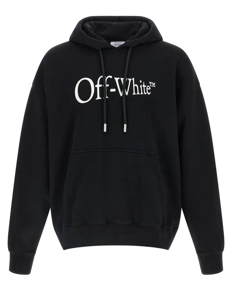 OFF-WHITE Kapuzenpullover „Run Arrow Skate“ in gebrochenem Weiß White