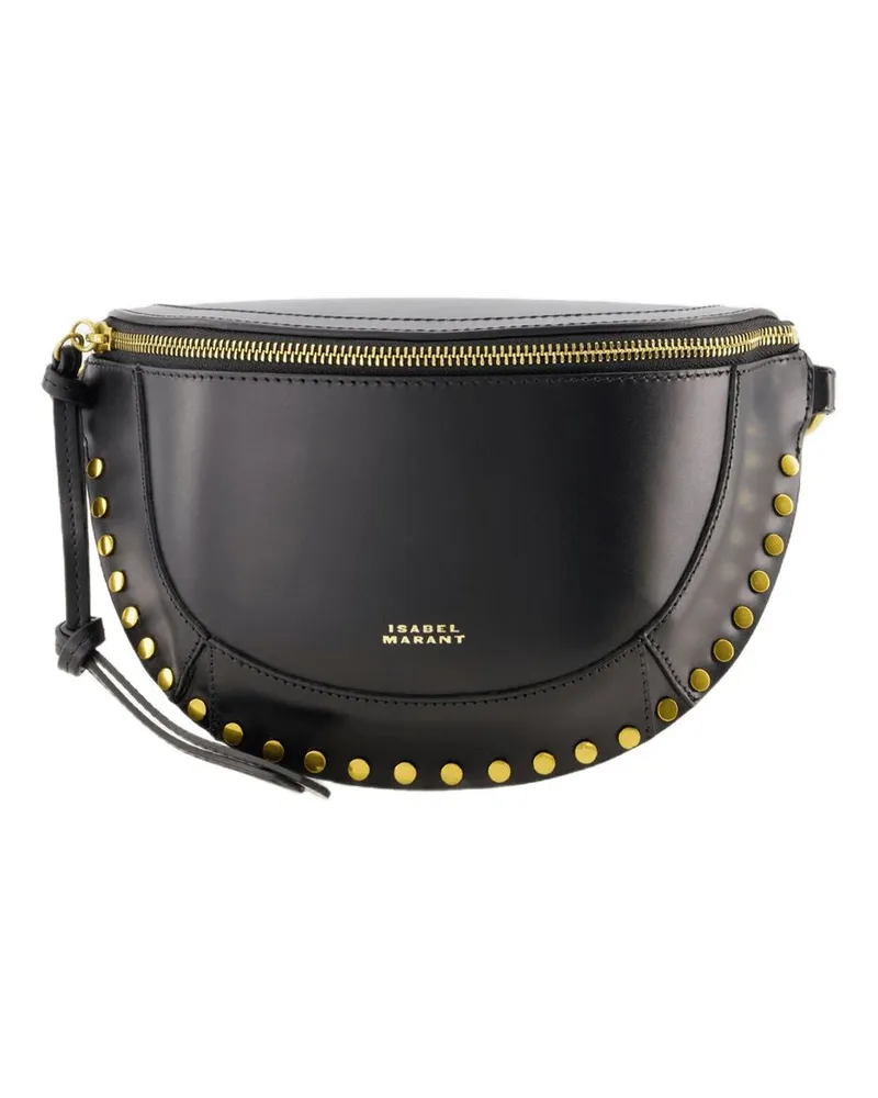 Isabel Marant Skano GD Crossbody  Leder schwarz Schwarz