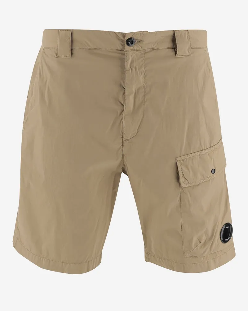C.P. Company Stretch Cotton Blend Frachthosen Frachthosen Beige