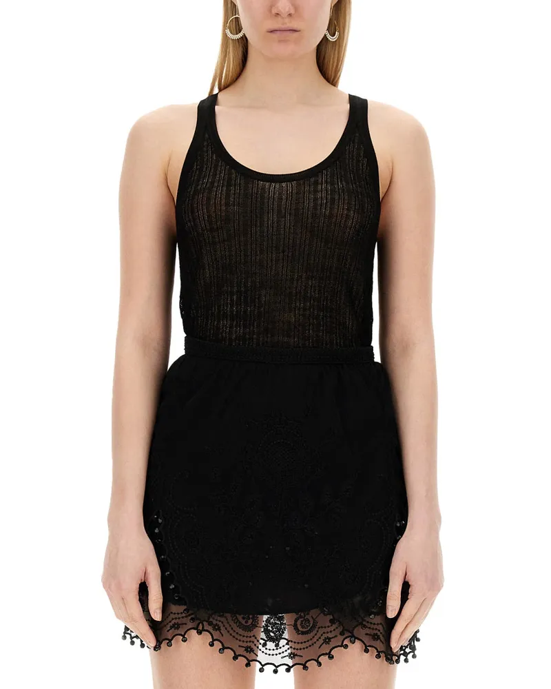 Isabel Marant Top "Dorsia Black