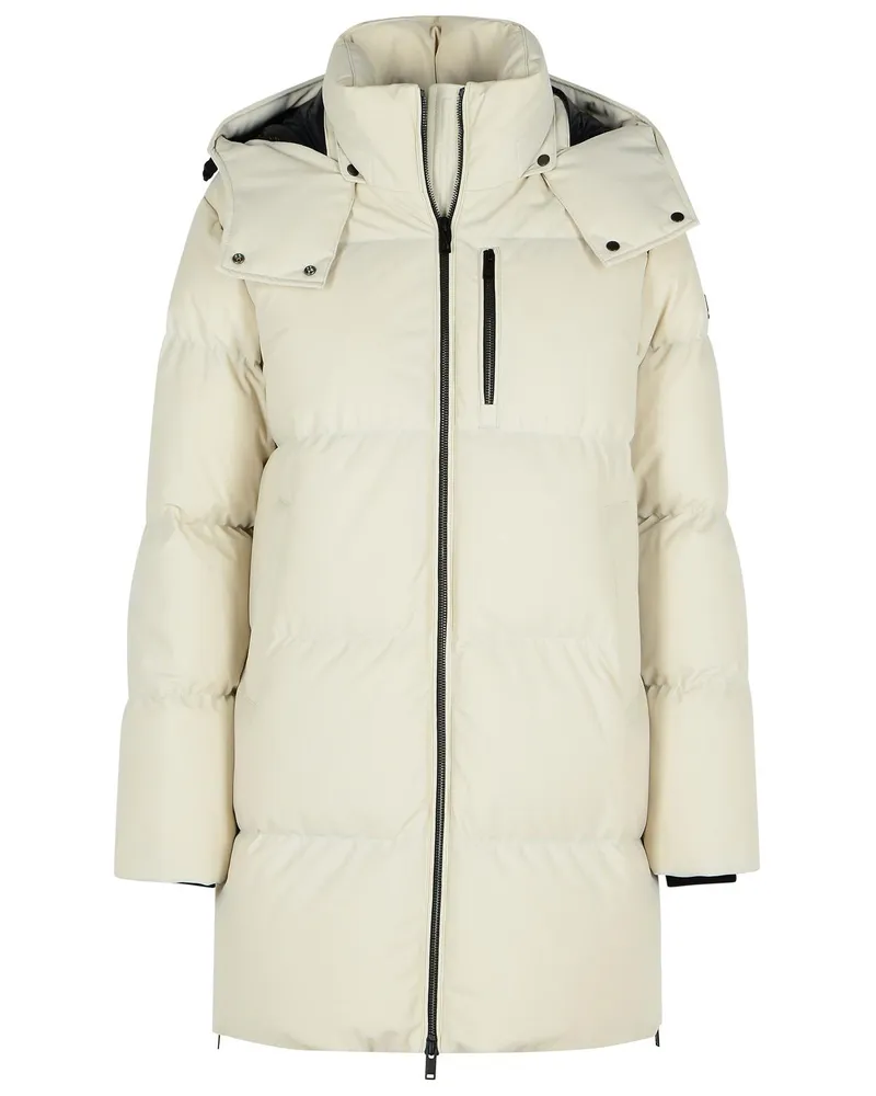 Moose Knuckles Chelia 3 Q' Elfenbein Polyamid Mischjacke Ivory