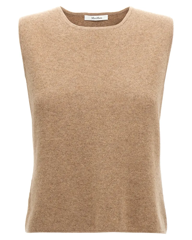 Max Mara Fosco' Weste Beige