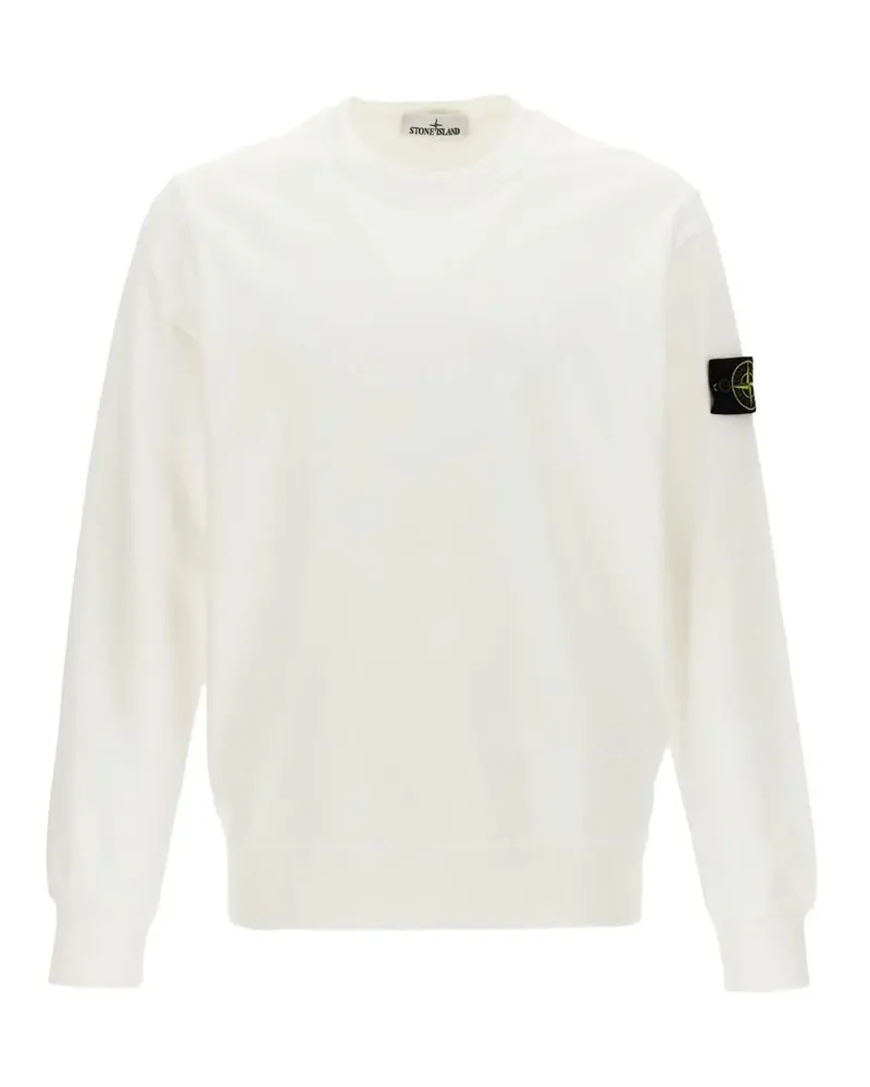 Stone Island Pullover Weiß White