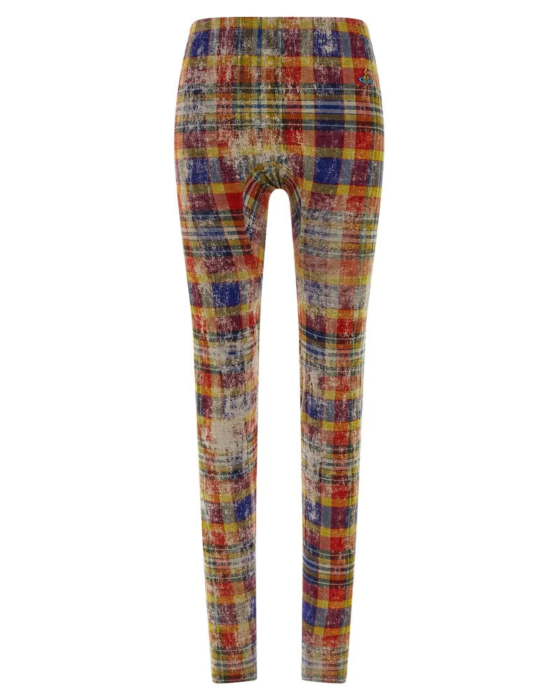 Vivienne Westwood Tartan-Leggings Multicolor