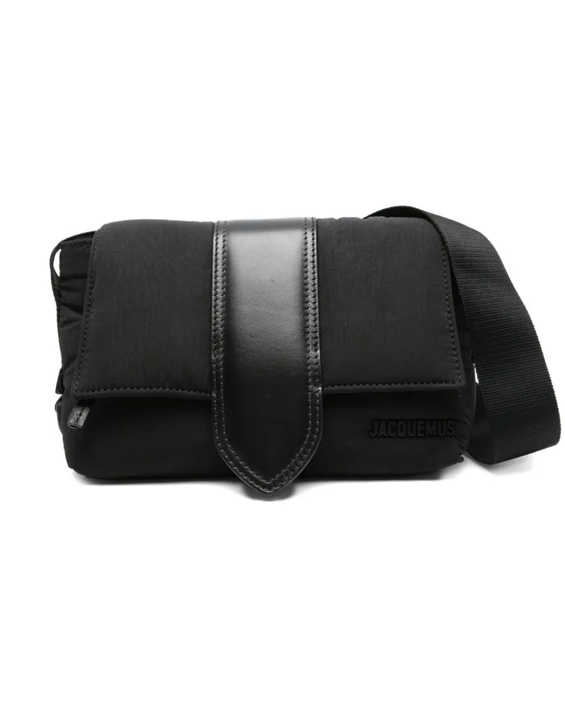 Jacquemus Le Petit Messenger Crossbody Bag Black