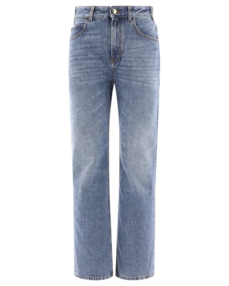 Chloé Chloé Flare Boyfriend Jeans Hellblau